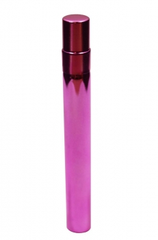 Sprayflasche Glas 10ml inkl. Spray pink alubeschichtet